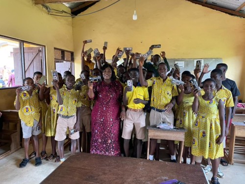 OBAAPA TINA INSPIRES FUTURE LEADERS