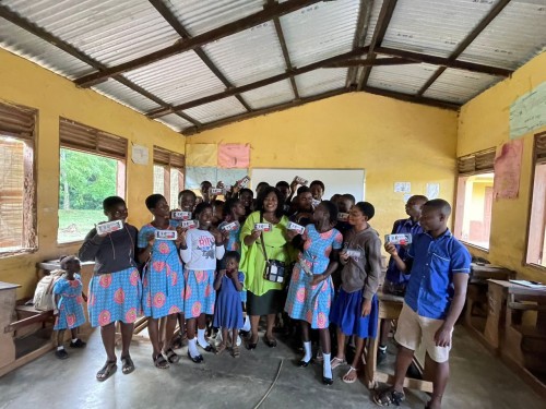 OBAAPA TINA INSPIRES FUTURE LEADERS