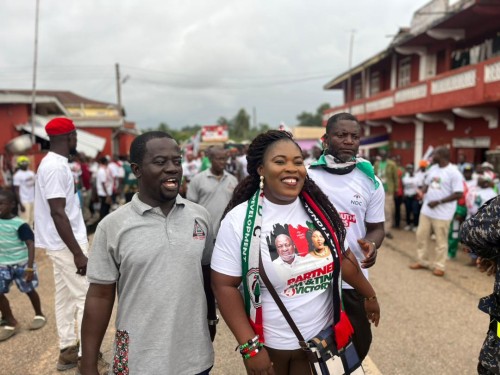 Campaign Lunch at Agona Nyakrom