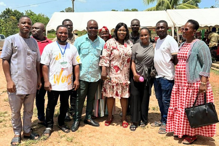 NDC PC VISIT TO REGISTRATION CENTRE