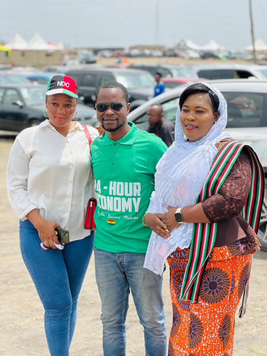 The NDC PC for Agona West constituency , Ernestina Ofori Dangbey alias Obaapa Tina attended 91st Jalsa Salana [Annual Convention] of the Ahmadiyya Muslim Mission Ghana, 2024