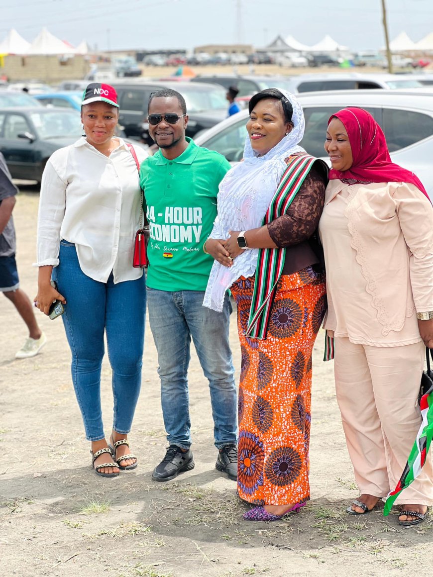 The NDC PC for Agona West constituency , Ernestina Ofori Dangbey alias Obaapa Tina attended 91st Jalsa Salana [Annual Convention] of the Ahmadiyya Muslim Mission Ghana, 2024