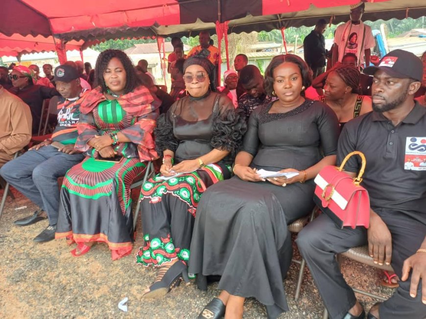 Ernestina Ofori Dangbey  joined Hon. Queenstar Pokua-Sawyerr and the entire Agona East NDC family to bid a heartfelt farewell to a dedicated and hardworking Constituency Executive Member,