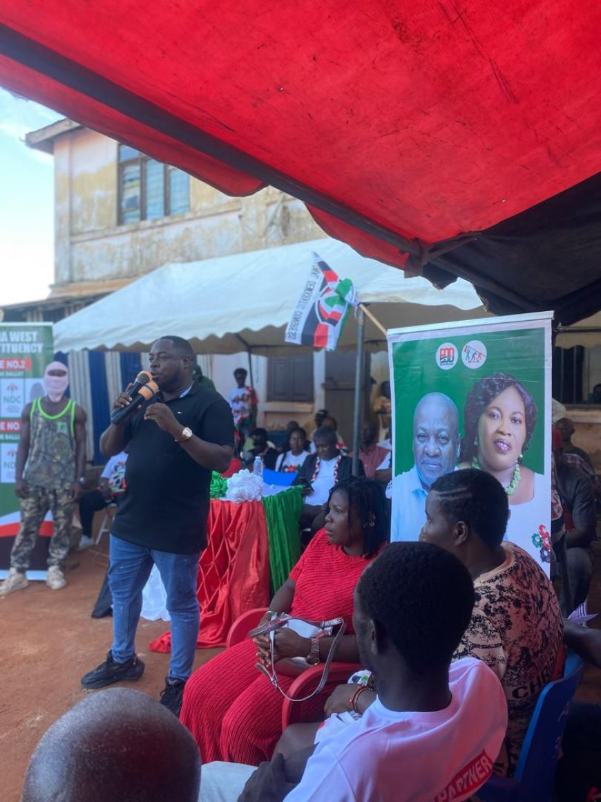 Agona West NDC Constituency  Chairman edge  NDC members in   Abodom, Lower and Upper Bobikuma Communities to unite