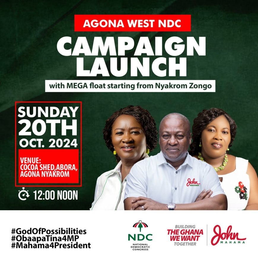 LAUNCH OF CAMPAIGN [ AWARENESS DAY] AT AGONA NYAKROM